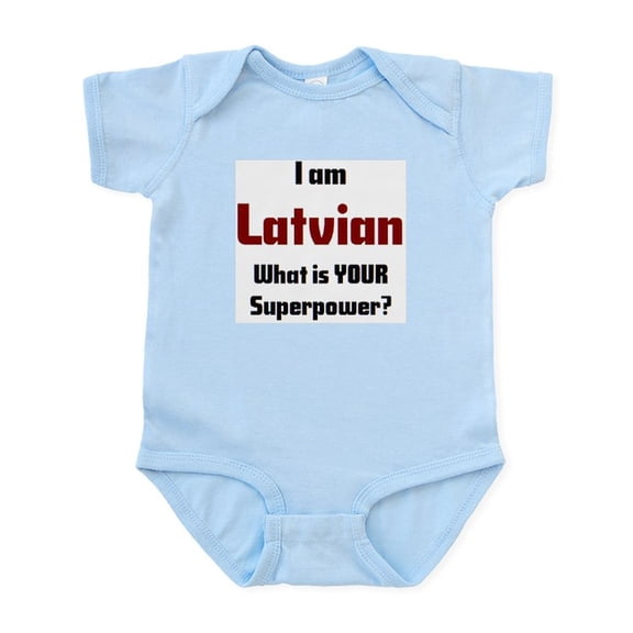 CafePress - I Am Latvian Baby Light Bodysuit - Baby Light Bodysuit, Size Newborn - 24 Months