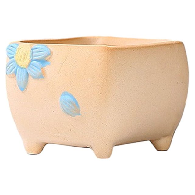 Ounissouiy Decoración de cerámica funcional de 6 piezas para balcón o jardín, amplia aplicación, artesanía exquisita, habitación de línea Jardín y Patio Tipo4 Tipo4