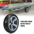 thumbnail image 2 of 10 Inches Puncture-proof Kayak Trolley Tire Wheel for Kayak Canoe Trolley Cart Replacement Tire Wheel, 2 of 6