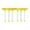 yellow, variant on HILABEE All Drop Sticks Game Competitive Challenge Game for Adults Kids blue