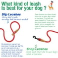 lynxking Dog Leash Snap Hook Leash 6FT x 3/8 inches Strong Braided Dog