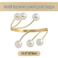 thumbnail image 2 of Lot de 2 Embrasses pour Draperies Ou Rideaux Embrasses Attaches de Rideaux en Alliage Retenue de Rideau Supports de Rideaux pour Draperies Dossiers Rideau Style Moderne Crochets de Rideaux Déco, 2 of 5
