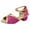 Hot pink, variant on Girls Sandals Toddler/Little Kid Cute Open Toe Flats Dress Sandals Toddler Baby Kids Girls Princess Dancing Ballroom Tango Latin Shoes Sandals Purple 5 Years