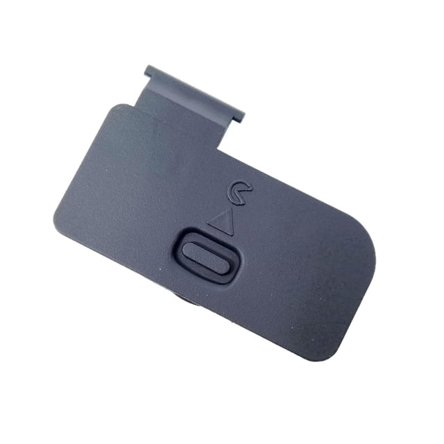 Cateissary Accesorios de la tapa de la Tapas del compartimento de las baterías Reemplazo de la caja de la puerta de plástico negro del Accesorios de cámara y óptica