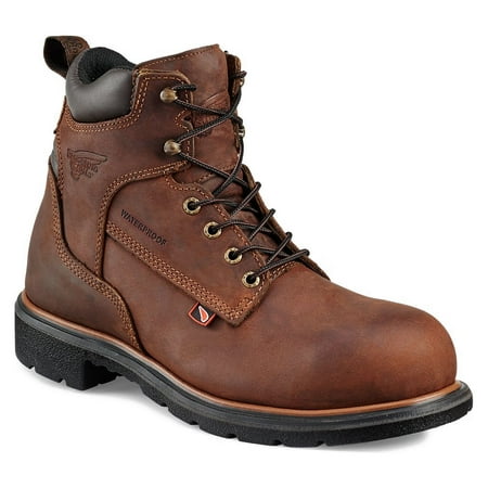 

Red Wing Dynaforce Men s 6-inch Waterproof Soft Toe Work Boot - Style 415 Size 9D