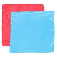 thumbnail image 1 of Shisuyan 2pcs Women Neckerchiefs Little Girls Neckerchiefs Solid Color Neck Scarves Fashionable Clothing Accessory, 1 of 9
