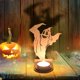 thumbnail image 5 of Decoraciones de Halloween Artesanías de Madera Al Aire Libre, Velas Fantasma, Sombras Fantasma, Decoraciones de Fiesta de Wansheng Aterradoras, Decoraciones de Casa Y Sala de Estar, 5 of 5