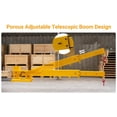 thumbnail image 6 of ChaoLink 6000 lbs-3 Ton Adjustable Forklift Mobile Crane, Telescoping Design (83in - 149in) for Warehouses, Factories, and Construction Sitesyellow, 6 of 8