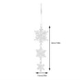 thumbnail image 3 of Christmas Ornaments for Christmas Tree Decorations,Acrylic Snowflake and Icicle Ornaments for Winter Wonderland Holiday Home Decor,Xmas Tree Party Supplies for Indoor New Year Decorations, 3 of 4