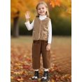 thumbnail image 5 of Ingzy Baby Girls Boys Fleece Vest Toddler Lightweight Fall Winter Warm Sleeveless Outerwear Jacket with Pockets, 5 of 8