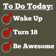 thumbnail image 3 of CafePress - 18Th Birthday Checklist T Shirt - Men's Classic Graphic Cotton T-Shirt, 3 of 4