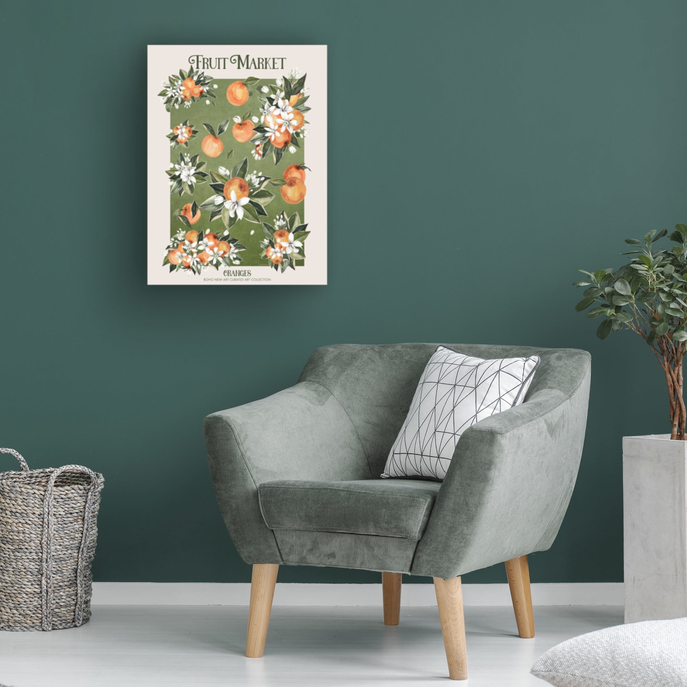Trademark Fine Art Emel Tunaboylu  Rectangle 16 Canvas Wall Art