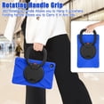 thumbnail image 6 of XYX Case for Lenovo Tab M10 Plus 3rd Gen 10.6 Inch 2022 (Model:TB-125F/TB-128F), 360 Degree Rotating Hand Grip Shockproof Cover with Shoulder Strap, Blue, 6 of 7