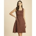 thumbnail image 2 of Moomaya Printed Cotton Sleeveless Fit And Flare Dress - Women's Summer Dress, 2 of 9