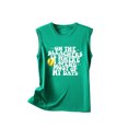 thumbnail image 3 of Nrmvnmi Baseball O-Neck Tank Women Print Baseball Tanks Cute Workout Graphic Casual Summer Sleeveless Vest Top Mothers Day Gifts, 3 of 4