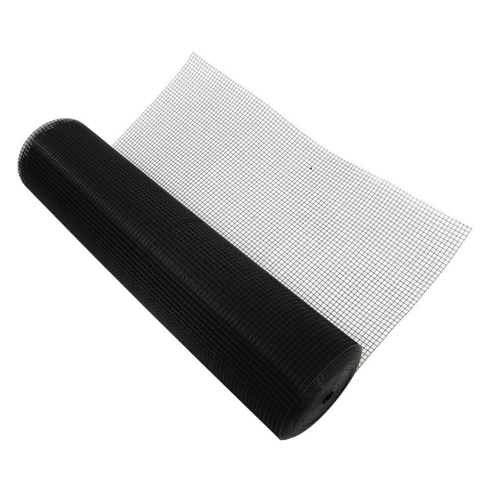 HOSTIC 1/2in Hardware Square Metal Wire Roll Galvanized Welded Chicken Wire Mesh Fence