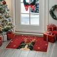 thumbnail image 4 of Merry Christmas Doormat, Christmas Non-Slip Door Mat for Front Door Outdoor Bathroom Bedroom Decor, 20x30in, 4 of 6