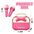 thumbnail image 7 of Kids Microphone Toys for Girls 3-6 Years, Karaoke Machine for Kids Girls Toys Ages 4-6, Birthday Gifts Musical Toys for Girls 3 4 5 6 Year Old, 7 of 7