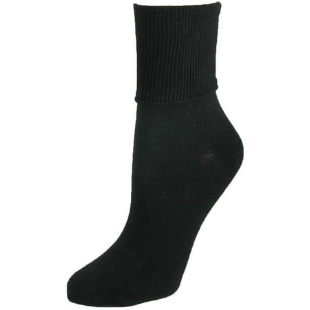 

Size one size Women s Plus Size Cotton Turn Cuff Sock