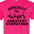 thumbnail image 4 of Inktastic Officially the World's Greatest Godfather T-Shirt, 4 of 5