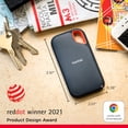 thumbnail image 2 of SanDisk Extreme Portable SSD de 500 GB - Hasta 1050 MB/s, USB-C, USB 3.2 Gen 2, resistencia al agua y al polvo IP65, firmware actualizado - Unidad de estado sólido externa - SDSSDE61-500G-G25, 2 of 5