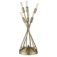 thumbnail image 5 of Perret 6-Light Aged Brass Table Lamp, 5 of 6