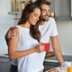 thumbnail image 5 of Pisexur Batería de cocina Taza de San Valentín de corazón a corazón con sublimación de calor de pareja extraterrestre con mano para la cocina del hogar, 5 of 6