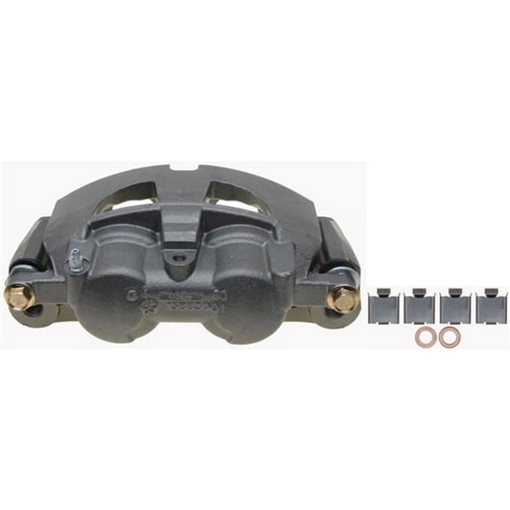 ACDelco Front Passenger Side Disc Brake Caliper Assembly without Pads (Friction Ready) 18FR12275 Fits select: 2012 DODGE RAM 1500, 2013-2018 RAM 2500