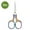 colorful, variant on FACEGA Scissors All Purpose,Pointed 5" Adult Scissors,Plum Blossom Relief Mini Scissors,Colorful