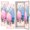 Color 3, variant on 2 Pcs School Locker Magnetic Wallpaper 12" x 36" Starfish Coastal Soft Pink Minimal Beach Seashell Border Reusable Removable Locker Accessories Back to School Supplies