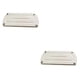 thumbnail image 3 of Advancent Tamaño adecuado y absorción súper fuerte: posavasos para organizador de fregadero instantáneo, tapete de secado de platos, blanco blanco 28*12 2piezas, 3 of 6