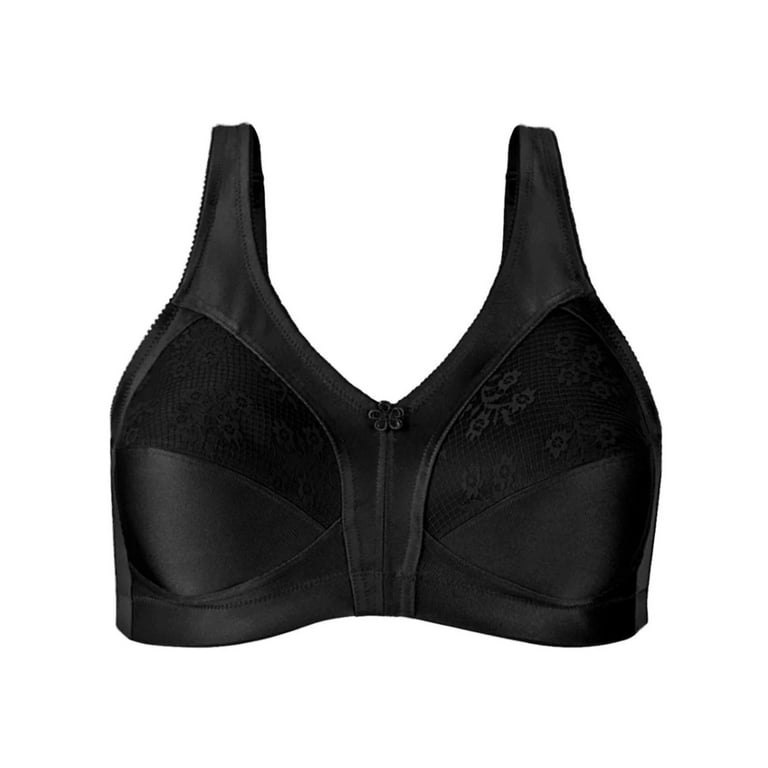 FULLY® Side Shaping Wirefree Bra with Floral Lace - Style 5100548