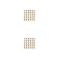 thumbnail image 1 of Yuarrent 10 hojas de pegatinas de diamantes de imitación, calcomanías acrílicas tridimensionales, Material para manualidades DIY, pegatina para uñas, Café Ligero 2piezas Yuarrent CBP482763, 1 of 6