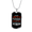 Military Chain (Gold), variant on Drummer Necklace Not Listening Playing Drums Dog Tag Necklace Stainless Steel 24" Chain Silver Tone or Gold Tone