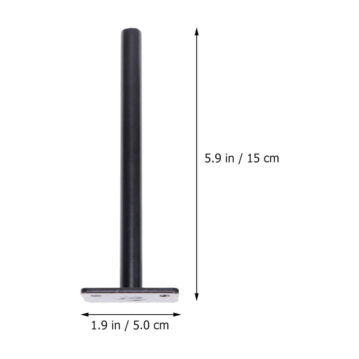 Masteelf  2 Pcs Floating Shelf Bracket with Screws and Expansion Wall Brackets Flush Mount