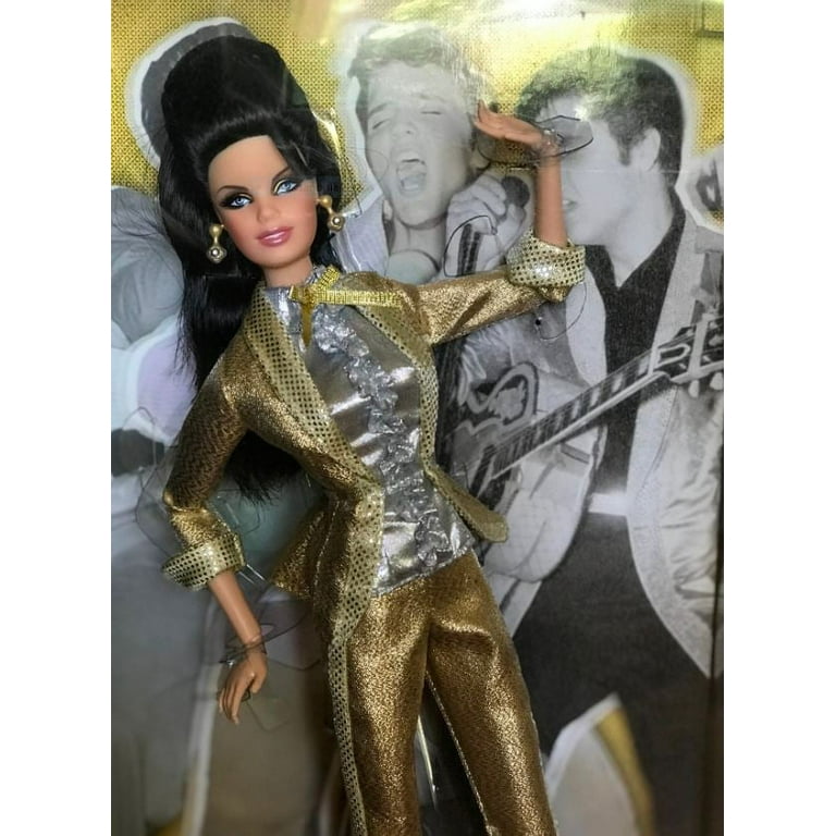 Barbie Collector Barbie Loves Elvis Doll - Walmart.com
