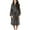 Grey, variant on Leveret Womens Fleece Robe Navy XL/XXL