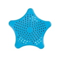 thumbnail image 4 of Cateissary Reemplazo del filtro del fregadero de silicona Color sólido Linda forma de estrella Drenaje decorativo del piso del inodoro con Azul 10piezas, 4 of 6