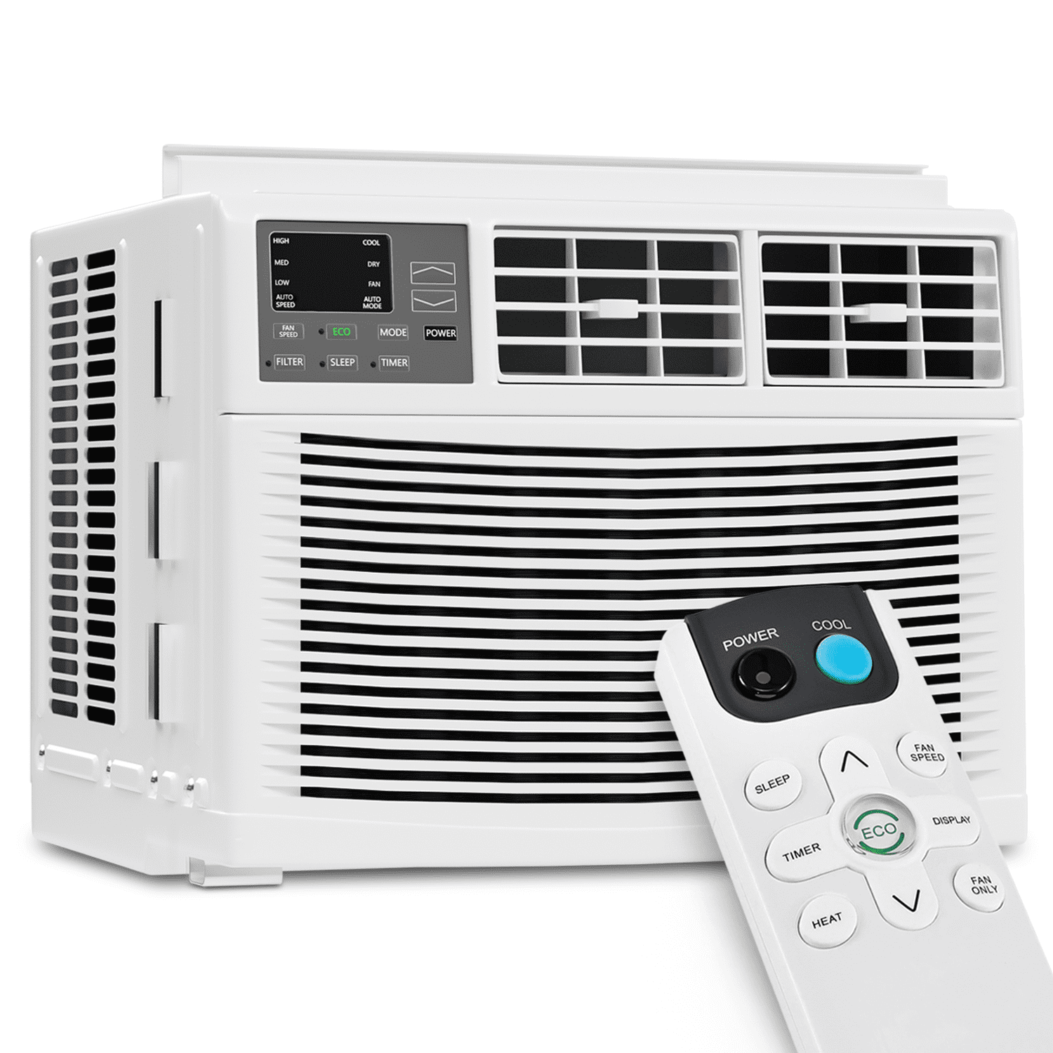 Magshion 8,000 BTU Window Mounted Air Conditioner, Cools Up to 350 Sq