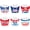 B, variant on 6pcs Independence Day Cake Decorations Cupcake Wrappers Paper American Flag Cupcake Liners Decor For Usa Theme Party Supplies 4th Of July Decorations
