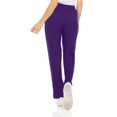 thumbnail image 4 of MediChic Women's 6-Pocket Scrub Pants – Cargo Straight Leg, 4-Way Stretch, Anti-Wrinkle, Flex Fabric Scrubs Pant, 4 of 4