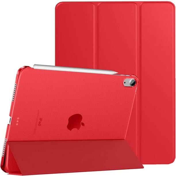 Durasafe Cases For Ipad Air 4th Generation Ipad Air 4 10 9 Inch Slim Lightweight Protective Frosted Pc Dual Angle Stand Front Back Cover Red Walmart Com Walmart Com