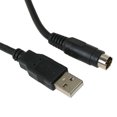 thumbnail image 3 of 3 Meters USB-1761-CBL-PM02 PLC Programming Cable Black for AB Micrologix 1000, 3 of 6