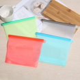thumbnail image 5 of Jinsinto Reusable Silicone Food Storage Bag, Fruits, Vegetables, Meat (5 Pack), 5 of 5
