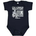 thumbnail image 3 of Inktastic Proud Military Nephew Red Friday Boys Baby Bodysuit, 3 of 5