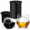 Black-1 PACK, variant on Stainless Steel Clear Ice Ball Maker 1 PACK Black