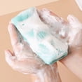 thumbnail image 7 of 1Pcs Exfoliating Mesh Soap Bag,Hangable Mesh Saver Pouch,Bubble Foaming Nets Pocket Drawstring Foaming Net Soap Bag for Shower Body Facial Cleaning Tool,3.54''x6.29''(Green), 7 of 7