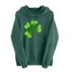 thumbnail image 2 of Uootdi Oversized St Patricks Day Hooded Sweatshirts for Women Irish Saint Pattys Shamrock Crewneck Long Sleeve Shirts Holiday Trendy Pullover Tops Gift, 2 of 6