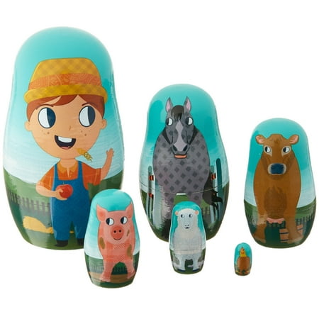 UPC: 0753569811487 | Barnyard Nesting Doll