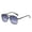 Grey, variant on Stylish Metal Square Sunglasses for Men Women Fashion Designer Shades Outdoor Summer Accessories